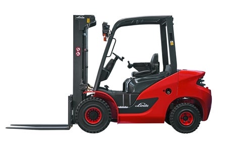 DIESEL FORKLIFT, LINDE, 3.0 TONS, MODEL: H30D