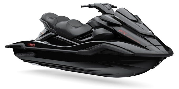 دباب بحري ياماها FX Limited SVHO 2027 أسود