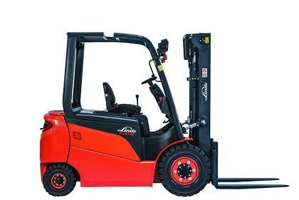 ELECTRIC FORKLIFT, LINDE, 3.0 TONS, MODEL: E30S