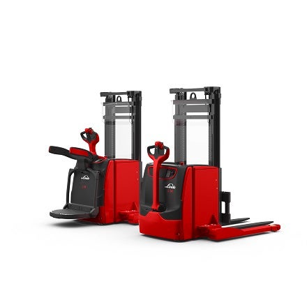 PALLET STACKER, LINDE, 1.6 TONS, MODEL: L16 AS