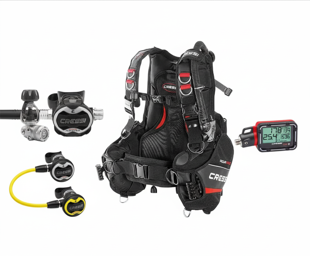 PACKAGE (MASTER T10 SC CROMO INT+ OCTOPUS COMPACT + DIGI2 DIGITAL CONSOLE RED)