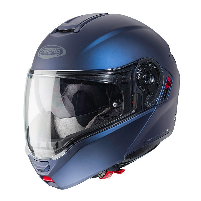 خوذة Caberg Levo X قابلة للفتح باللون الأزرق (Blue Yama Matt) - مقاس L