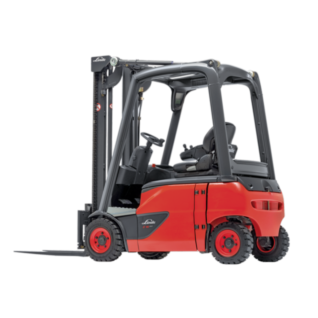 ELECTRIC FORKLIFT, LINDE, 2.5 TONS, MODEL: E25