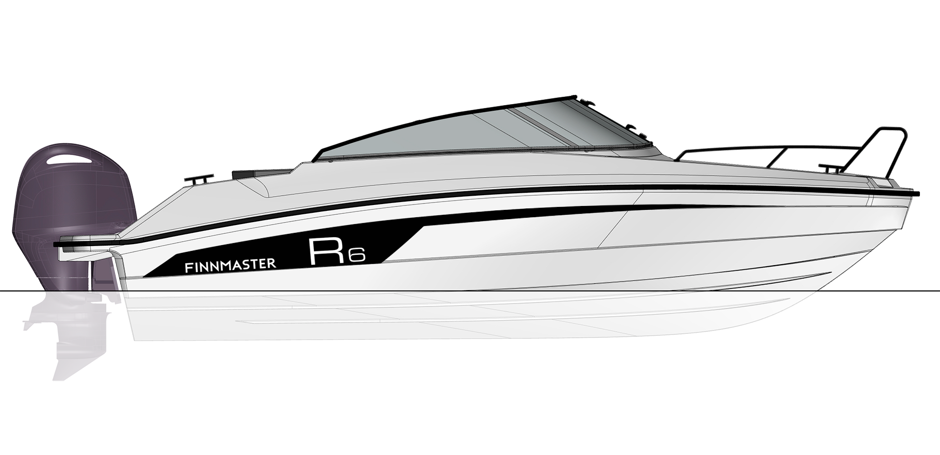 R6 قارب فاخر فين ماستر