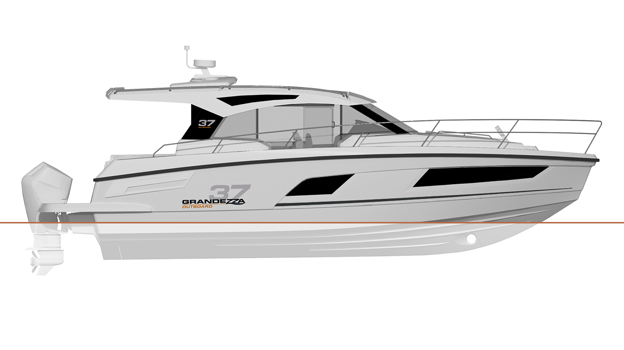 Grandezza 37 OB - قارب فاخر فين ماستر