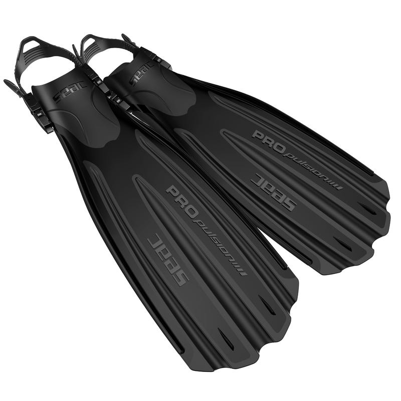 SEAC - OPEN HEEL FIN PROPULSION S/M BLACK