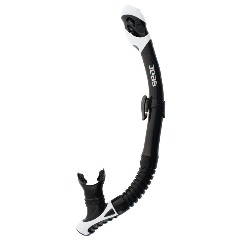 SEAC - REVERSE DRY SNORKEL S/BL WHITE