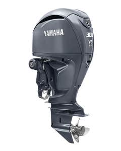 MARINE OUTBOARD ENGINE, 4 STROKE, YAMAHA, MODEL: F300DETU, COLOR: GRAY