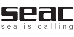 شعار براند SEAC لمعدات الغوص